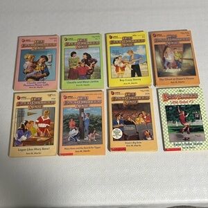The Babysitters Club Vintage Paperback Books Lot of 8